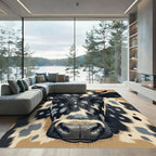 Farmhouse Dairy Cow Portrait Rug