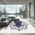 Mystic Midnight Cat Ornamental Rug