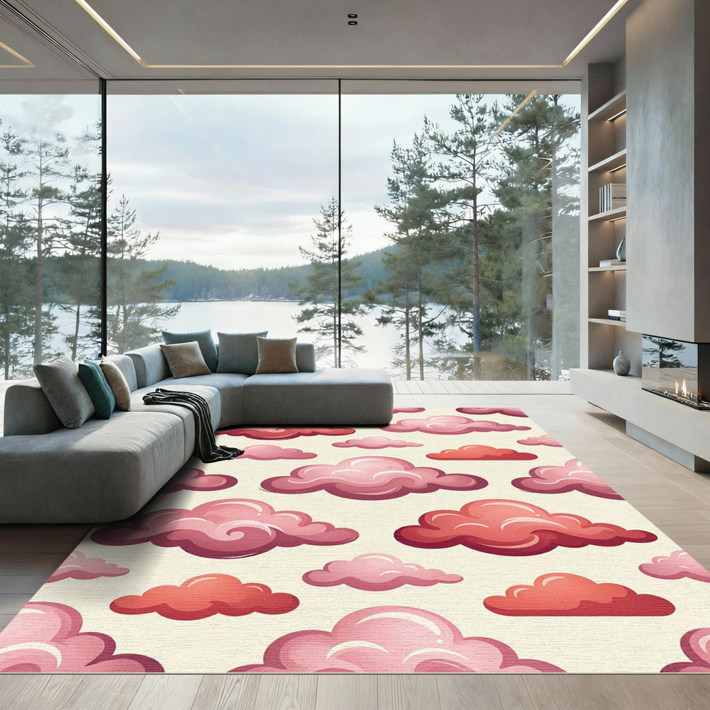 Pink Cloud Cluster Delight Rug