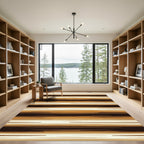 Rich Earth Tone Horizontal Stroke Rug