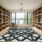 Sophisticated Monochromatic Geometric Intersecting Lattice Rug