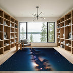 Cosmic Deep Space Starry Night Rug