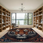 Majestic Tiger Detailed Portrait Rug