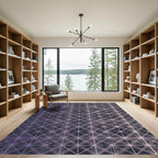 Linear Geometric Gradient Lattice Rug