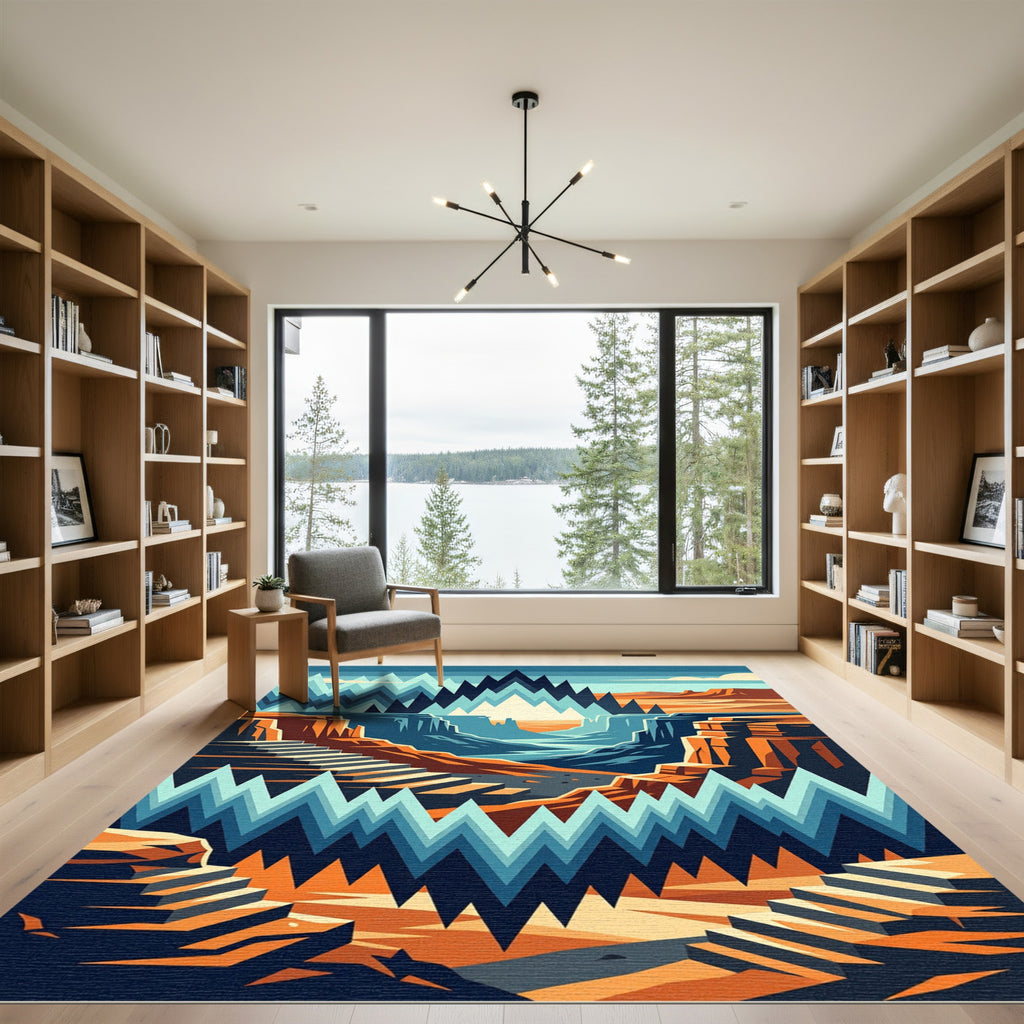 Desert Staircase Zigzag Vista Rug