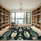 Sage Feather Arrow Folk Graphic Rug