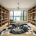 Farmhouse Dairy Cow Portrait Rug