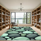 Seascape Smooth Stone Collection Rug