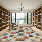 Rose Garden Assorted Colors All Over Rug