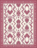 Tribal Geometric Pattern Rug