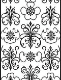 Classic Floral Scrollwork Pattern Rug