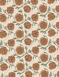 Vintage Rose Vine Pattern Rug