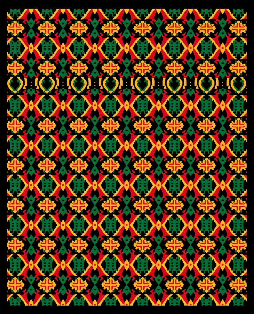 Bold Geometric Pattern Rug
