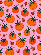 Pumpkin Patch Pattern Rug