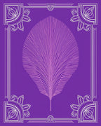 Bold Feather Geometric Pattern Rug