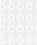 Line Art Floral Medallion Harmony Rug
