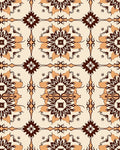 Vintage Floral Medallion Pattern Rug