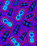 Vibrant Abstract Patterned Design Rug
