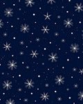 Midnight Starburst Dot Pattern Rug