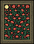 Art Nouveau Floral Garden Rug