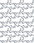 Fluid Abstract Ink Pattern Rug