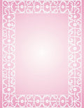 Ornate White Floral Motif Rug