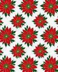 Crimson Bloom Botanical Pattern Rug