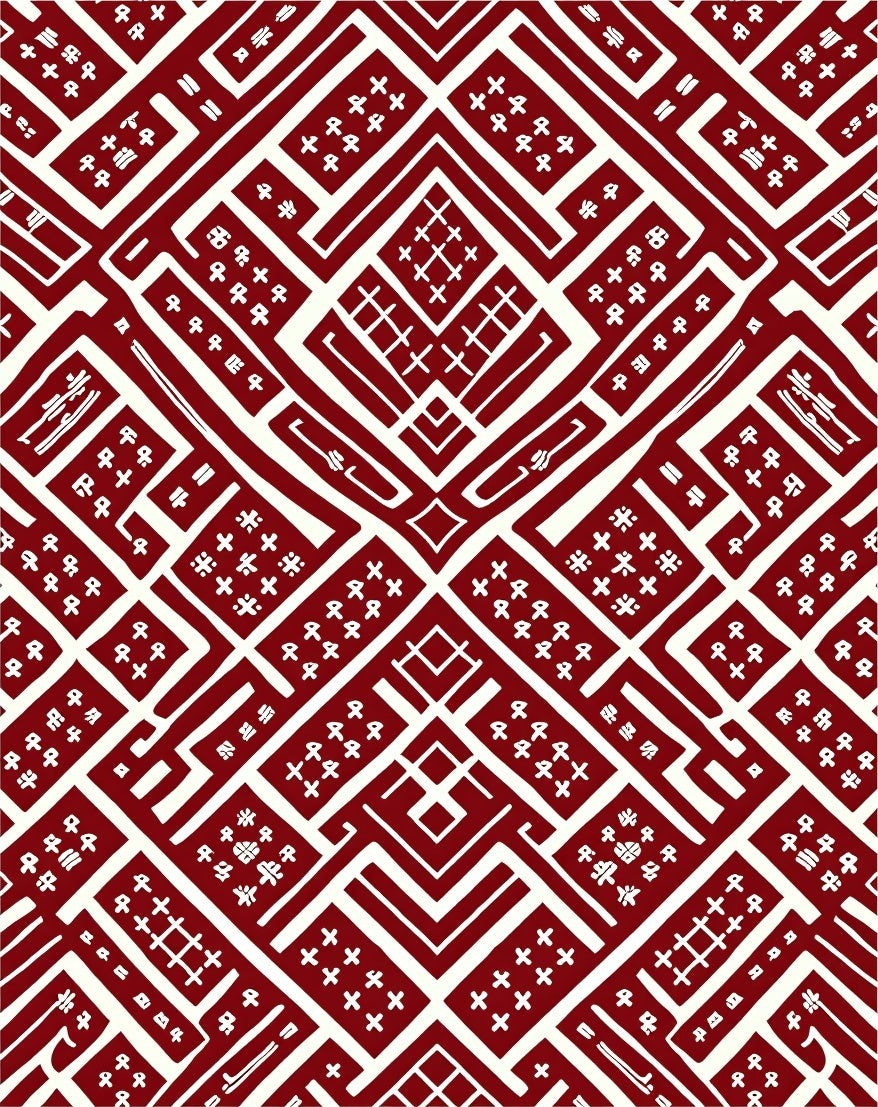 Geometric Bold Patterned Design Rug