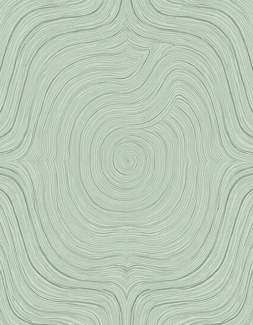 Neutral Swirling Contour Pattern Rug