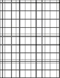Bold Grid Pattern Modern Abstract Rug