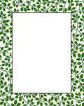 Green Vine Pattern Rug