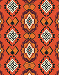 Bold Tribal Diamond Patterned Rug
