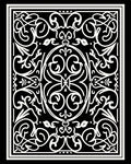 Intricate Classic Scrollwork Pattern Design Rug