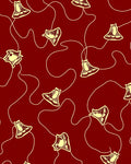 Festive Bells With Whimsical Trails Pattern Rug