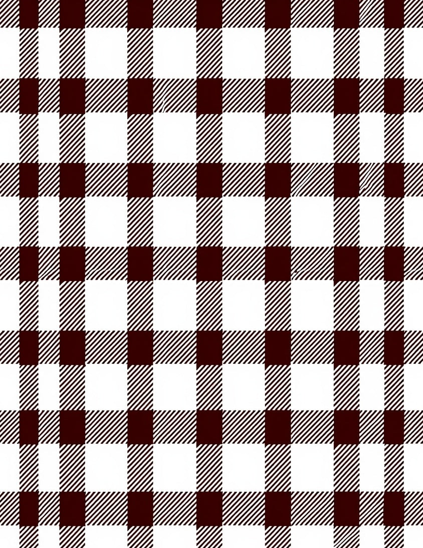 Classic Plaid Pattern Rug