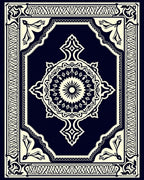 Intricate Floral Medallion Patterned Rug