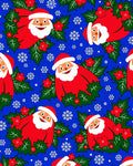 Happy Santa Holly Snowflake Collection Rug