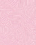 Pink Organic Swirl Grain Pattern Rug
