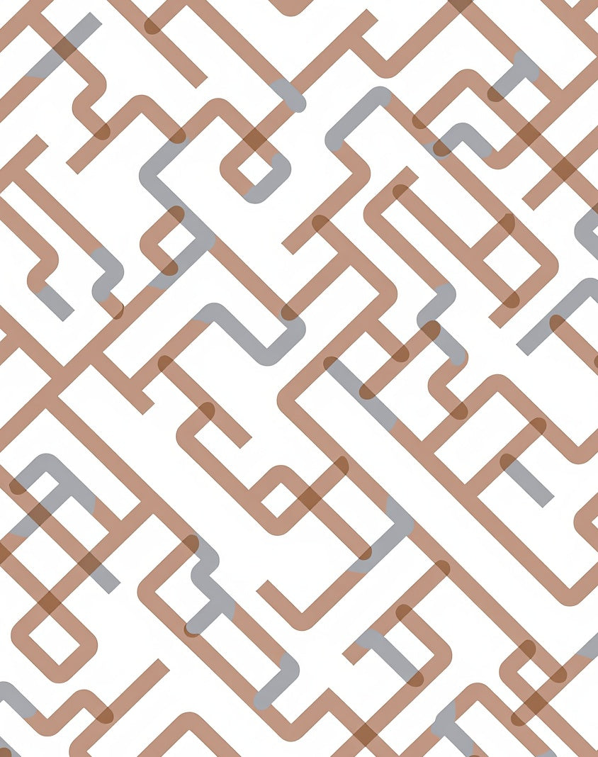 Modern Parallel Lines Pattern Rug