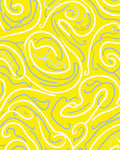 Bold Swirls With Sunny Design Rug