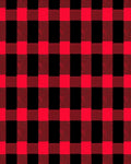 Classic Red Black Buffalo Check Rug