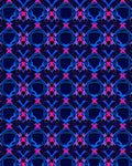 Interlocking Bold Geometric Pattern Rug