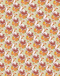 Whimsical Abstract Parrot Pattern Design Rug