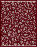 Vine And Leaf Pattern Design Rug