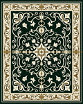 Classic Floral Inlay Pattern Rug
