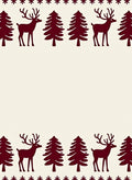 Winter Forest Scandinavian Nordic Rug