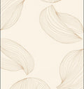 Line Art Petal Cream Rug