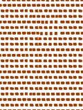 Simple Brown Dash Pattern Rug