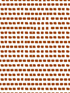 Simple Brown Dash Pattern Rug