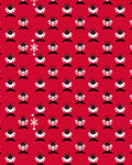 Cute Reindeer Snowflake Pattern Rug